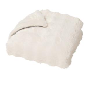 Plaid fourrure chaud naturel 125x150