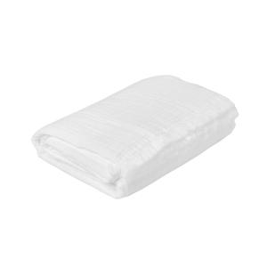 Plaid gaze de coton matelassé gaze de coton/coton blanc 125…