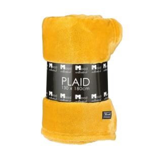 Plaid Jaune Polyester H1xl130xL180cm