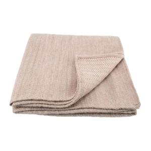 Plaid laine 100% naturel 120x180 cm