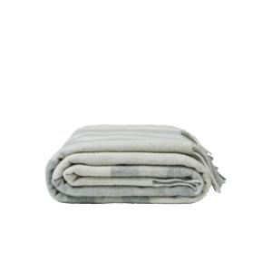 Plaid polaire beige 130 x 170 cm