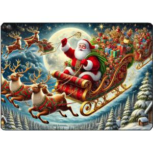 Planche à découper père noël L28.5 x l20