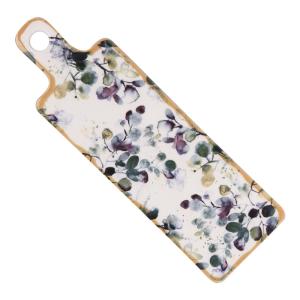 Planche de présentation Garden 47x15 cm multicolore en faïe…