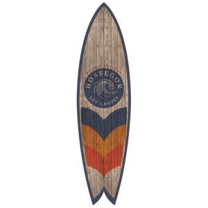 Planche de surf décorative hossegor 40x140 cm
