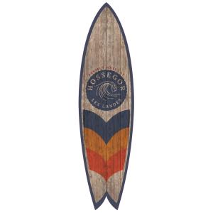 Planche de surf décorative hossegor 42x146 cm