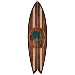 Planche de surf décorative ocean vibe 40x140 cm
