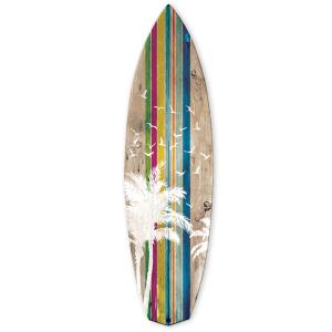 Planche de surf décorative palm surf 40x150 cm