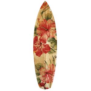 Planche de surf décorative surf vintage 40x150 cm