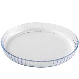 Plat à tarte en verre 30cm