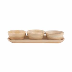 Plat bambou naturel 36x12x6cm