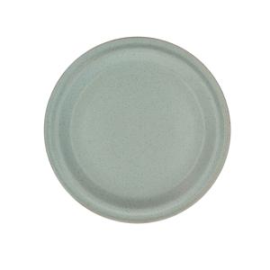 Plat de service en porcelaine vert 33cm