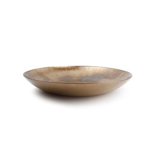 Plat décoratif 50xH7cm bronze