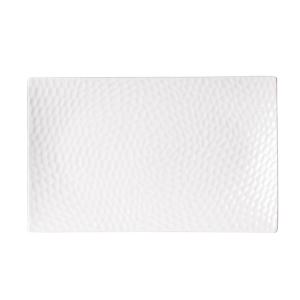 Plat rectangle   25x15 cm blanc en porcelaine