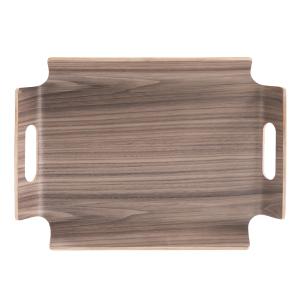 Plateau   39.5x28.5 cm brun marron en bois