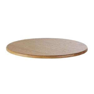 Plateau de table de restaurant rond en bois de chêne 2 pers…