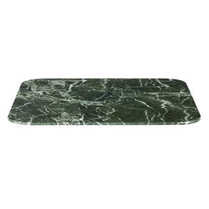 Plateau de table professionnel en verre effet marbre vert 2…