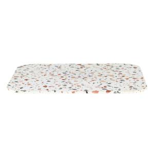 Plateau de table professionnel en verre trempé effet terraz…