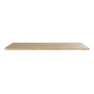 Plateau de table professionnel rectangulaire en acacia 4 pe…