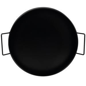Plateau en acier noir