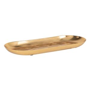 Plateau en aluminium doré D34