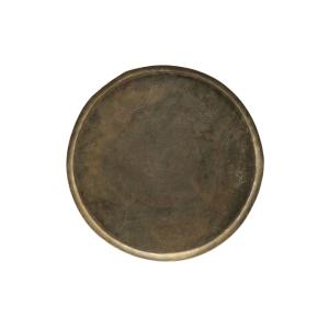 Plateau en aluminium marron foncé D80