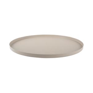 Plateau gris fer Ø39,5cm