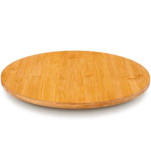 Plateau rond en bambou rotatif 40cm