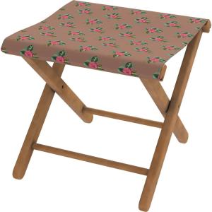 Pliant pêcheur bois et toile amovible outdoor imprimé fleur…