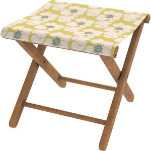 Pliant pêcheur bois et toile amovible outdoor imprimé fleur…