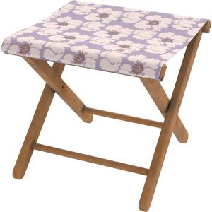 Pliant pêcheur bois et toile amovible outdoor imprimé fleur…