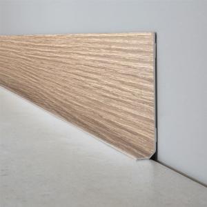 Plinthes PVC adhésives lot de 10 - 100x8 cm - Beige - Chêne…