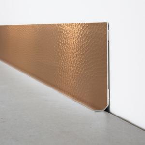 Plinthes PVC adhésives lot de 10 - 100x8 cm - Marron - Cuiv…