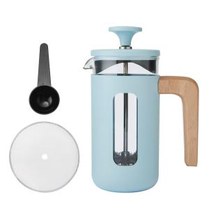 Plongeur à Café Verre Bleu 350ml