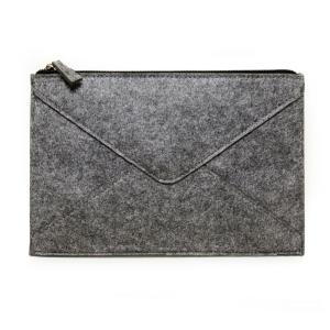 Pochette de rangement en feutre taille s en feutre gris fon…