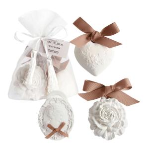 Pochon de 3 décors parfumés - Rose Élixir