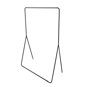 Portant à vêtements minimaliste en métal noir 100 x 45 x 15…