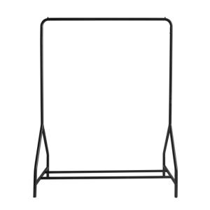 Portant à vêtements minimaliste en métal noir 116 x 45 x 15…
