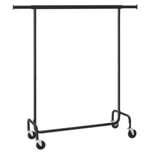 Portant à vêtements tringle extensible 45x(110-150)x162,9cm…