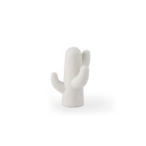 Porte-bijoux béton blanc