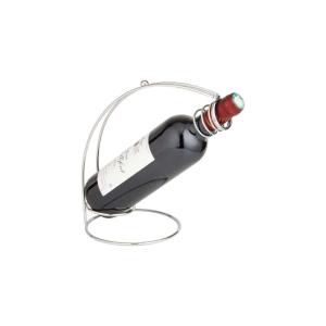 Porte-bouteille verseur chromé