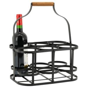 Porte-bouteilles en métal