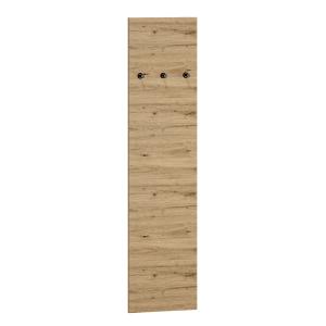 Porte-manteau mural 3 patères stratifiés beige