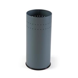 Porte-parapluie en métal gris