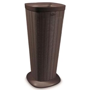 Porte parapluie en plastique marron 25x25x57cm