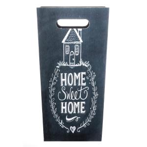 Porte parapluie rectangulaire sweet home canvas bois noir e…