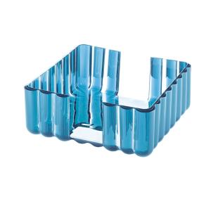 Porte-serviettes carré bleu Guzzini