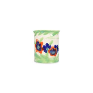 Porte-ustensiles multicolore en grès 14,5xh16,5cm