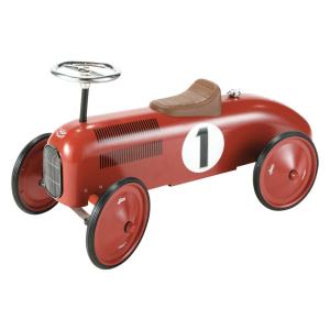 Porteur voiture en métal rouge