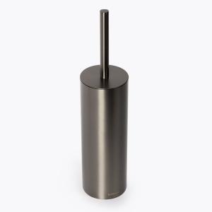 Pot à brosse WC inox mat pour usage domestique