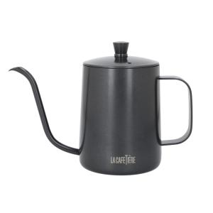 Pot à Verser En Acier Inoxydable Noir 600ml